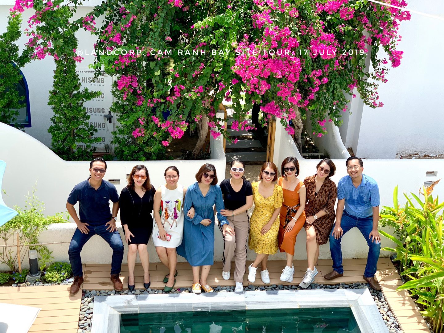 Đội ngũ bán hàng khảo sát thực tế dự án nghỉ dưỡng đẳng cấp Cam Ranh Bay Hotel & Resort, Khánh Hòa